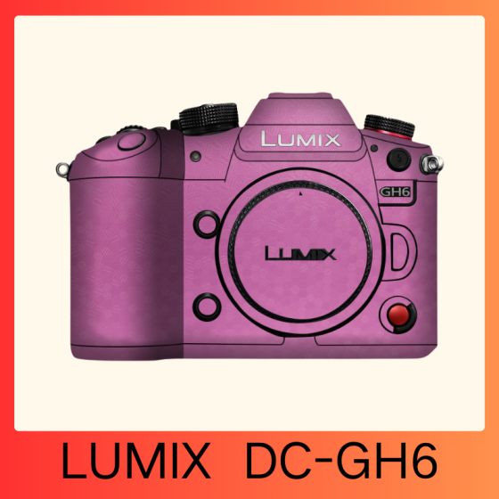 Corpo da LUMIX DC-GH6  - Pele câmera, adesivo câmera - com alta resistência a arranhões, à prova d'água e com design elegante.